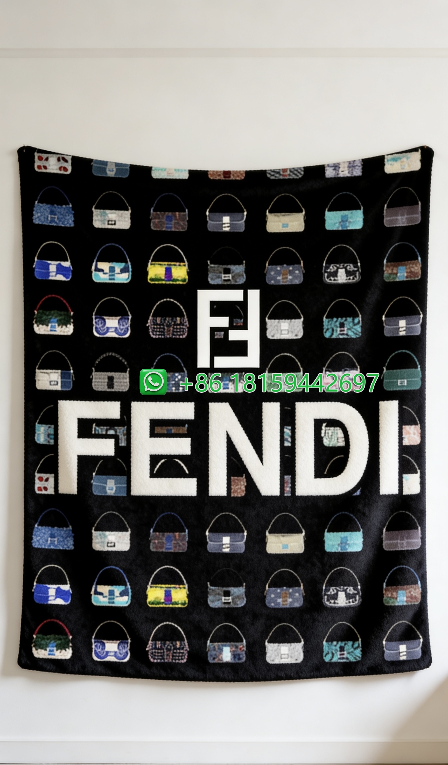 Fendi Throw Blankets